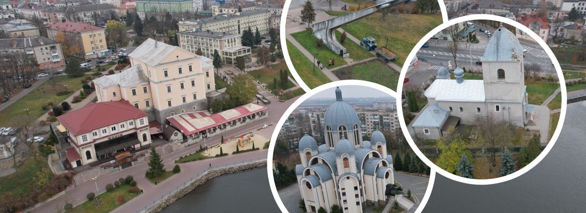 Дивіться ексклюзивне відео, який вигляд мають різні мікрорайони з висоти!