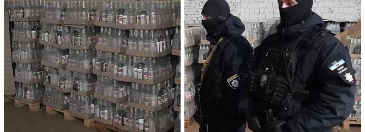 На підприємстві у Тернополі виявили 900 ящиків фальсифікованого алкоголю з етикетками відомого заводу (ФОТО)