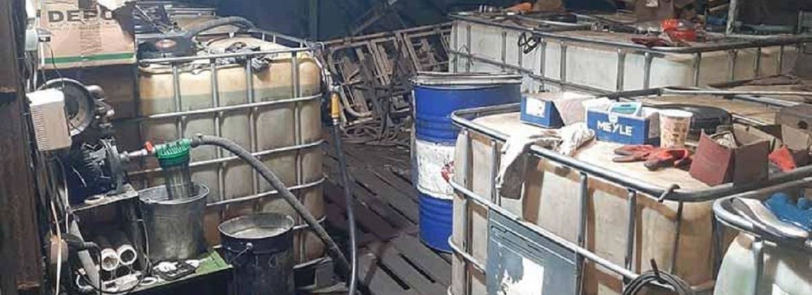 Торгували соляркою без документів: у Тернополі виявили підпільну АЗС