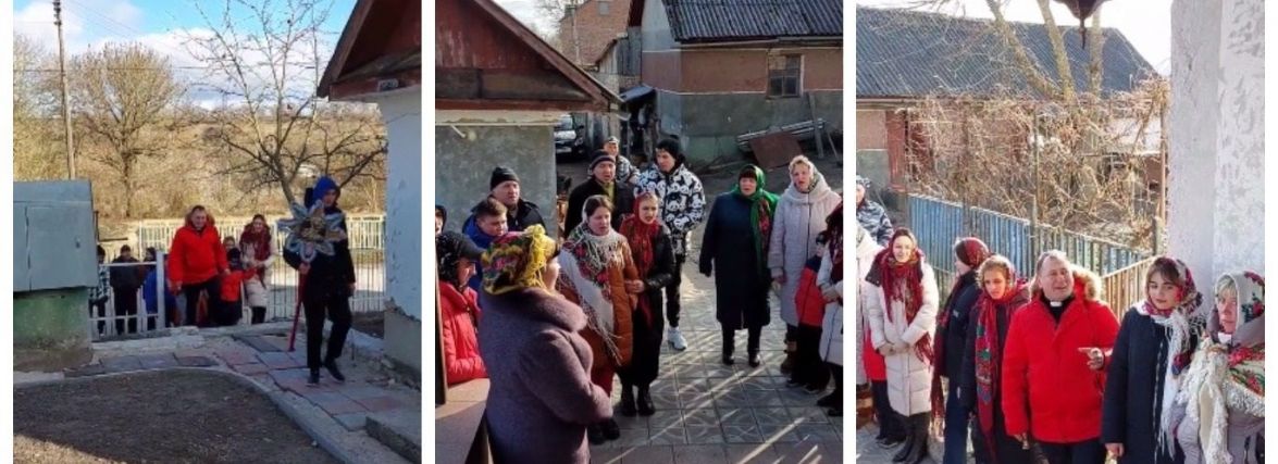 Відео дня: відомий священник з Тернопільщини заколядував з односельцями. А ви колядуєте?