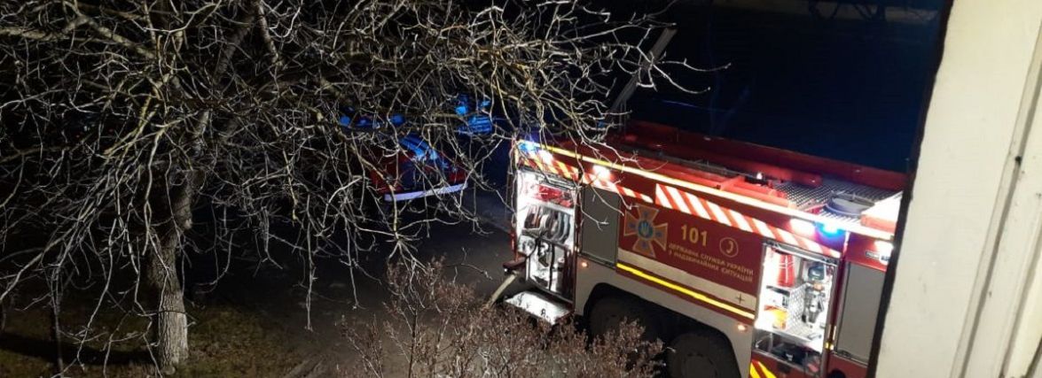 Під час пожежі у Кременці врятували чоловіка