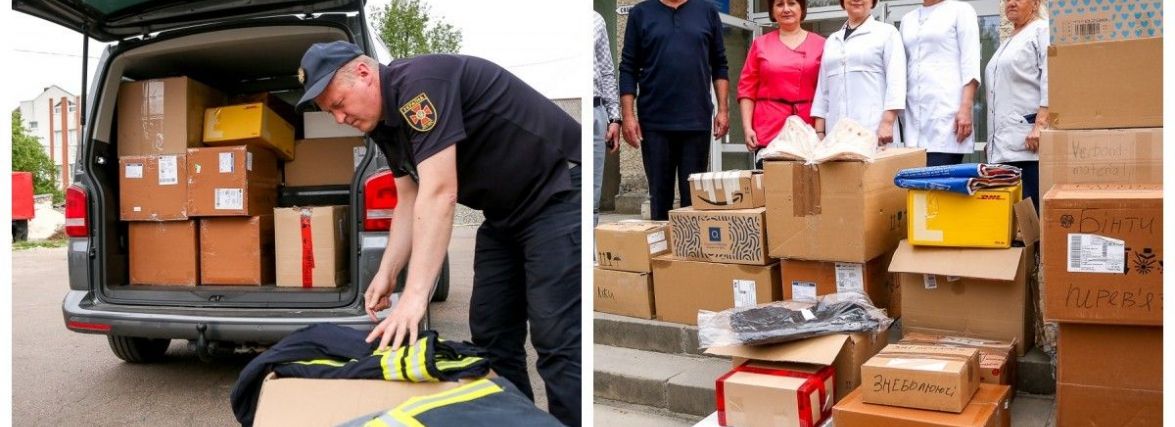Тернопільські рятувальники та медики отримали гуманітарну допомогу з-за кордону