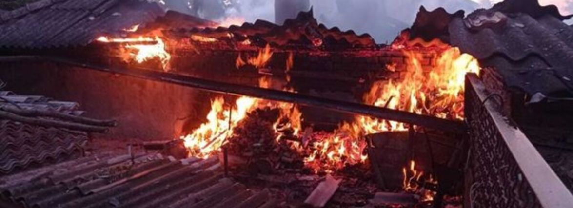 На Чортківщині пожежа зруйнувала житловий будинок