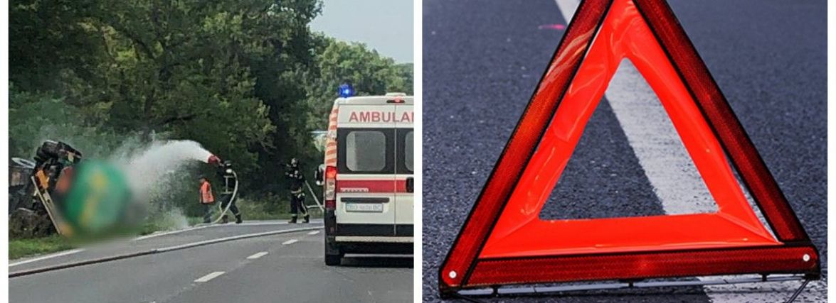 Поблизу Чорткова перекинувся бензовоз. Рух транспорту на дорозі перекрили