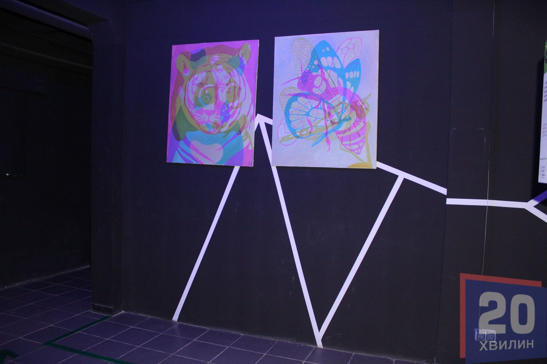 RGB-картини. Кожен колір по-різному відбиває червоне, зелене та синє світло. Тому на одному зображені можна заховати три картини.