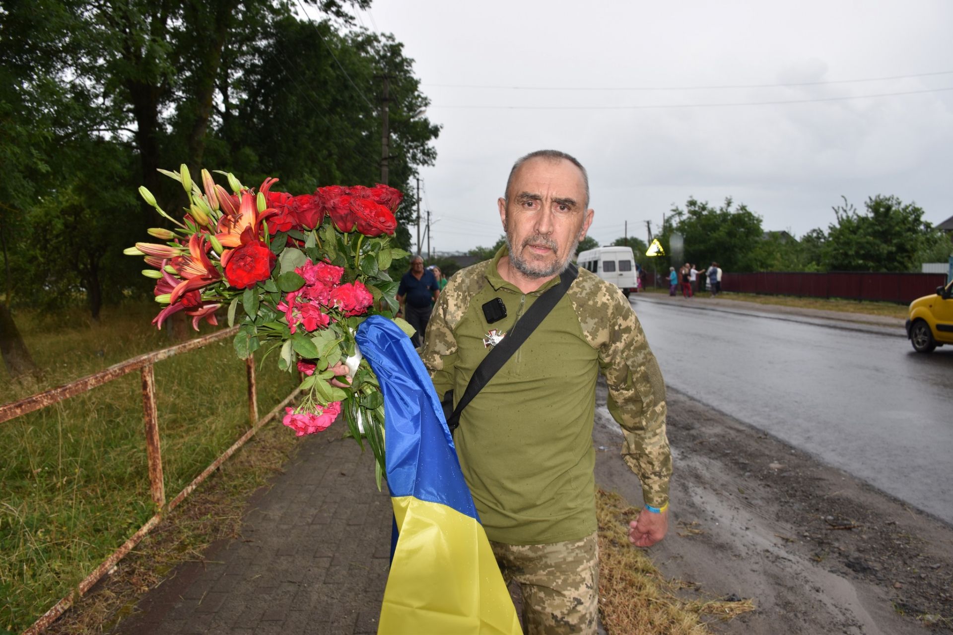 Бучацька громада зустріла звільненого з полону Михайла Барана