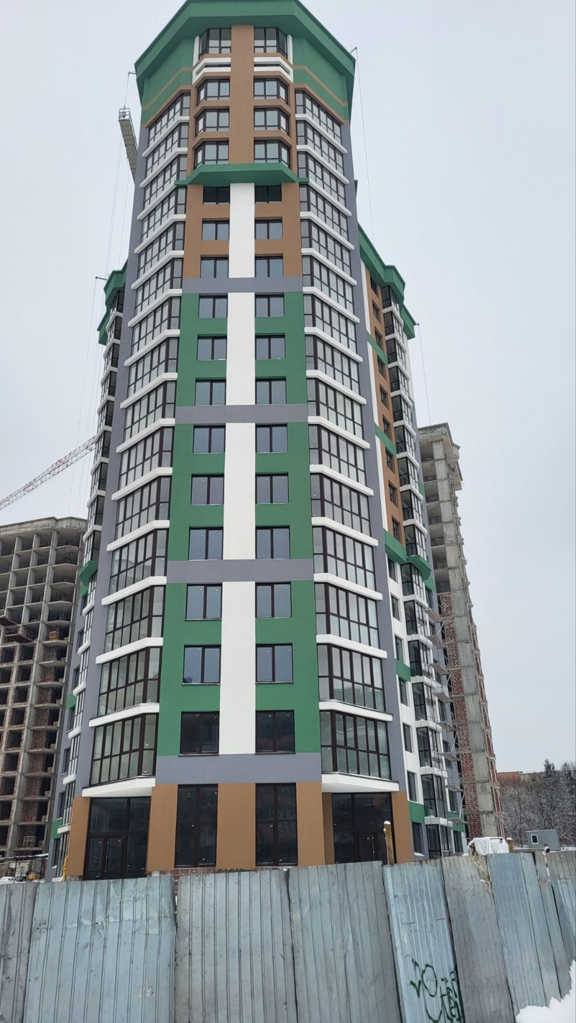 1к квартири 44.6 м², шосе Підволочиське (Східний)