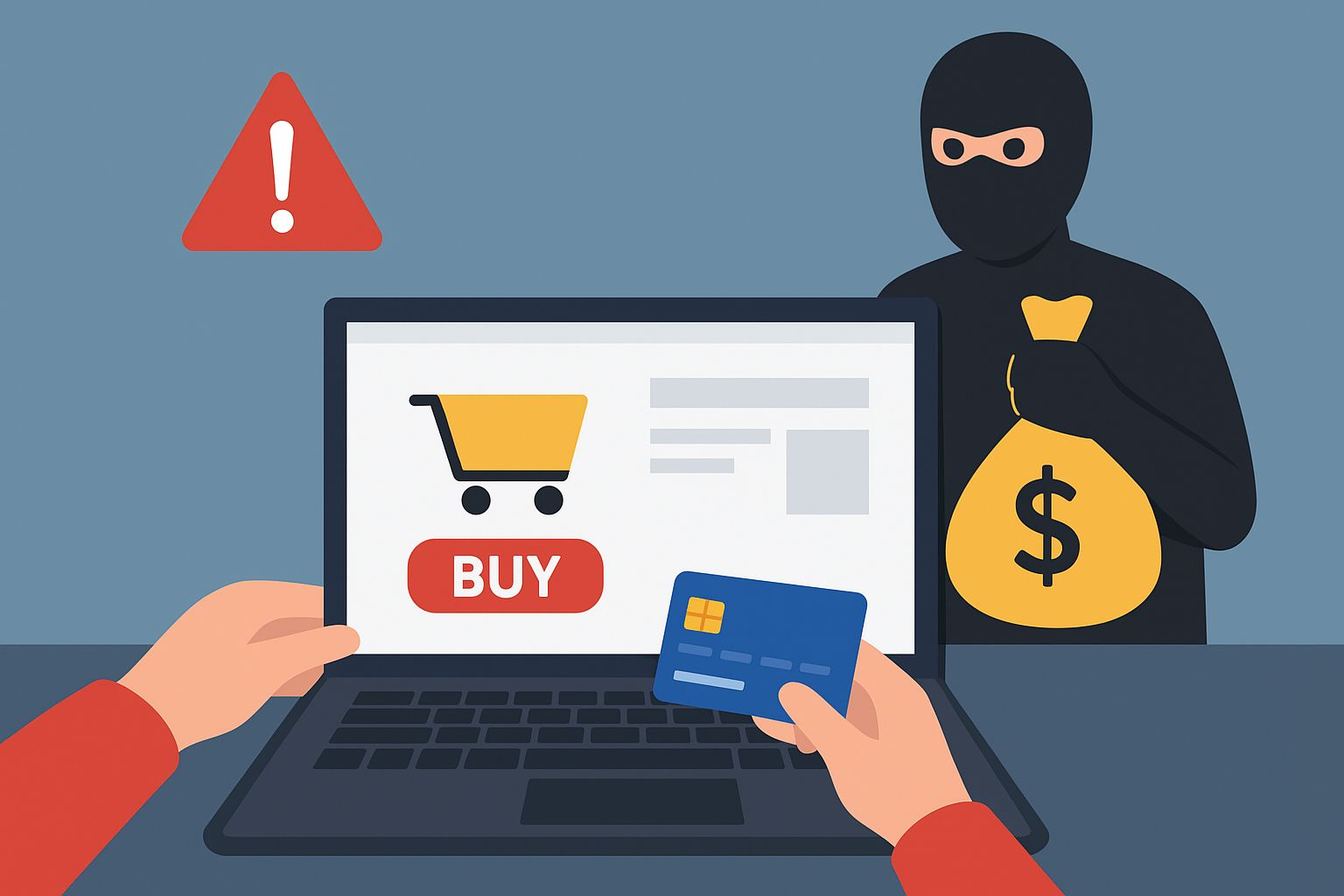 Шахрайство під час купівлі товарів в Інтернеті: як не потрапити в пастку