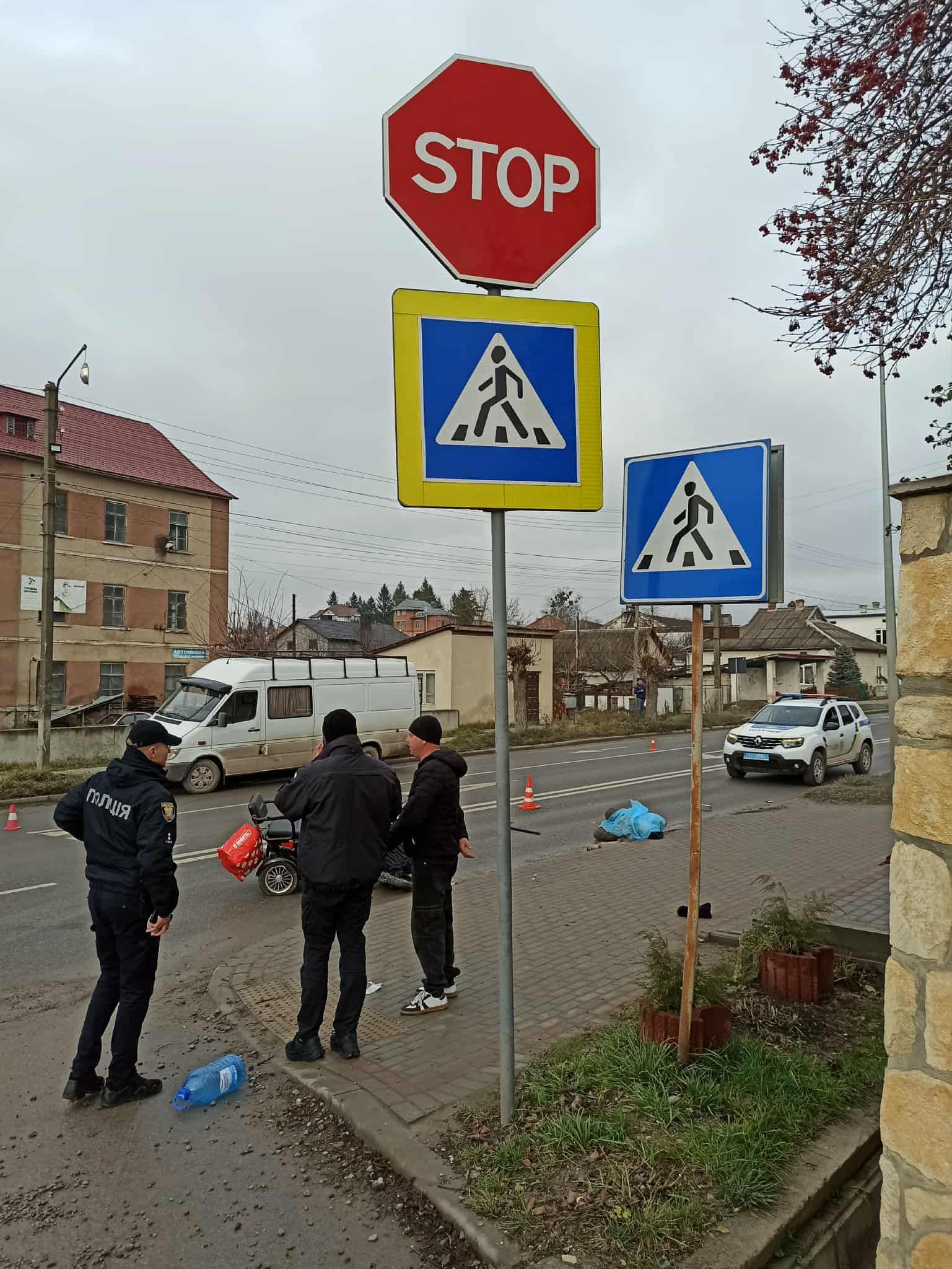 Нагадування міському голові Р. Бортнику - БЕЗПЕКА на вулицях Бережан не має ціни!