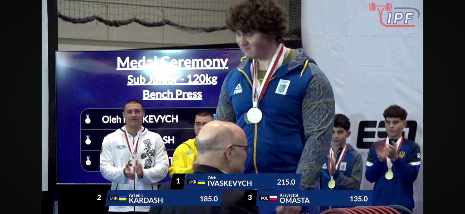 Тернополянин Арсеній Кардаш віце чемпіон світу з пауерліфтингу