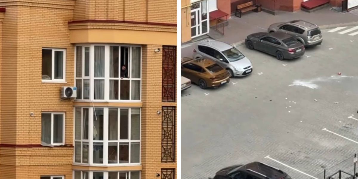 Кидав взуття і банки з балкона, погрожував стріляниною перехожим: на Тарнавського затримали чоловіка