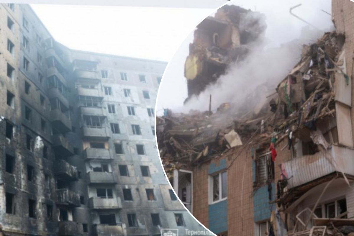 Будинок на 15 Квітня, куди влучила ракета, відновлять. Будинок на Стуса реконструкції не підлягає