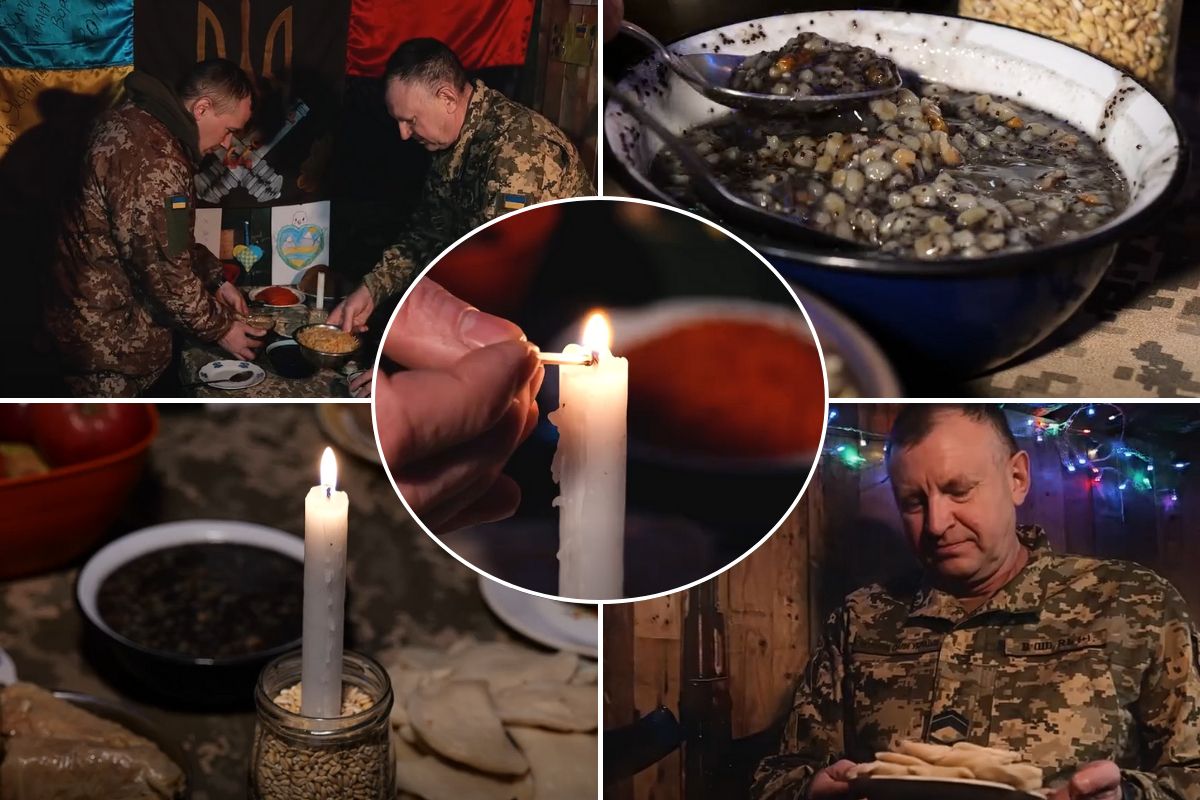Свята вечеря в окопах: воїни з Тернопільщини показали як відзначають Різдво на передовій