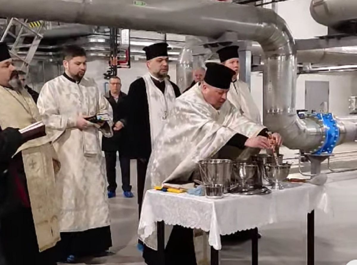 У Тернополі 6 січня з кранів тече освячена вода