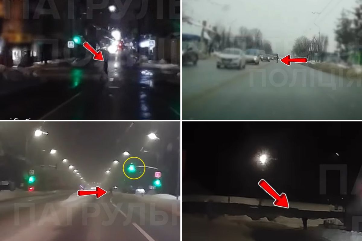 Невидимки на дорозі: патрульні показали, як в Тернополі пішоходи порушують правила