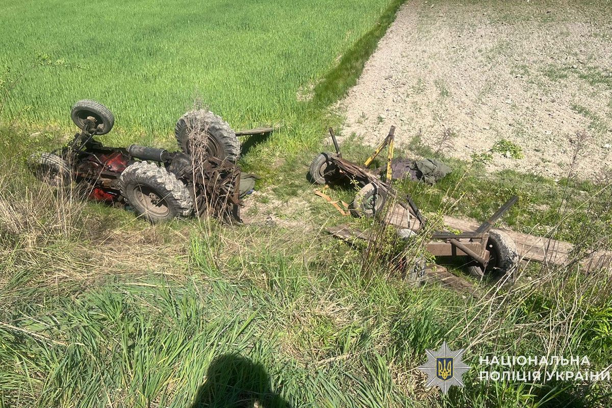 У ДТП на Кременеччині загинув кермувальник трактора