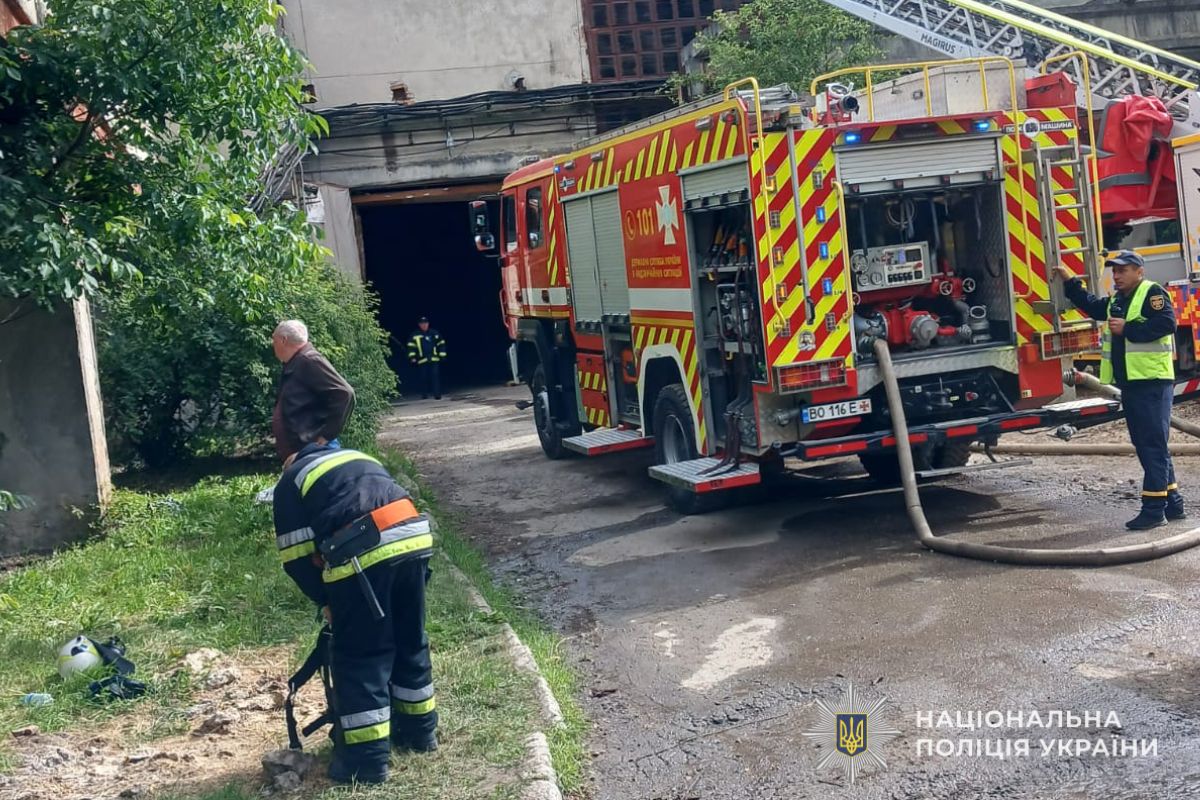 У пожежі на Текстильній постраждав працівник підприємства