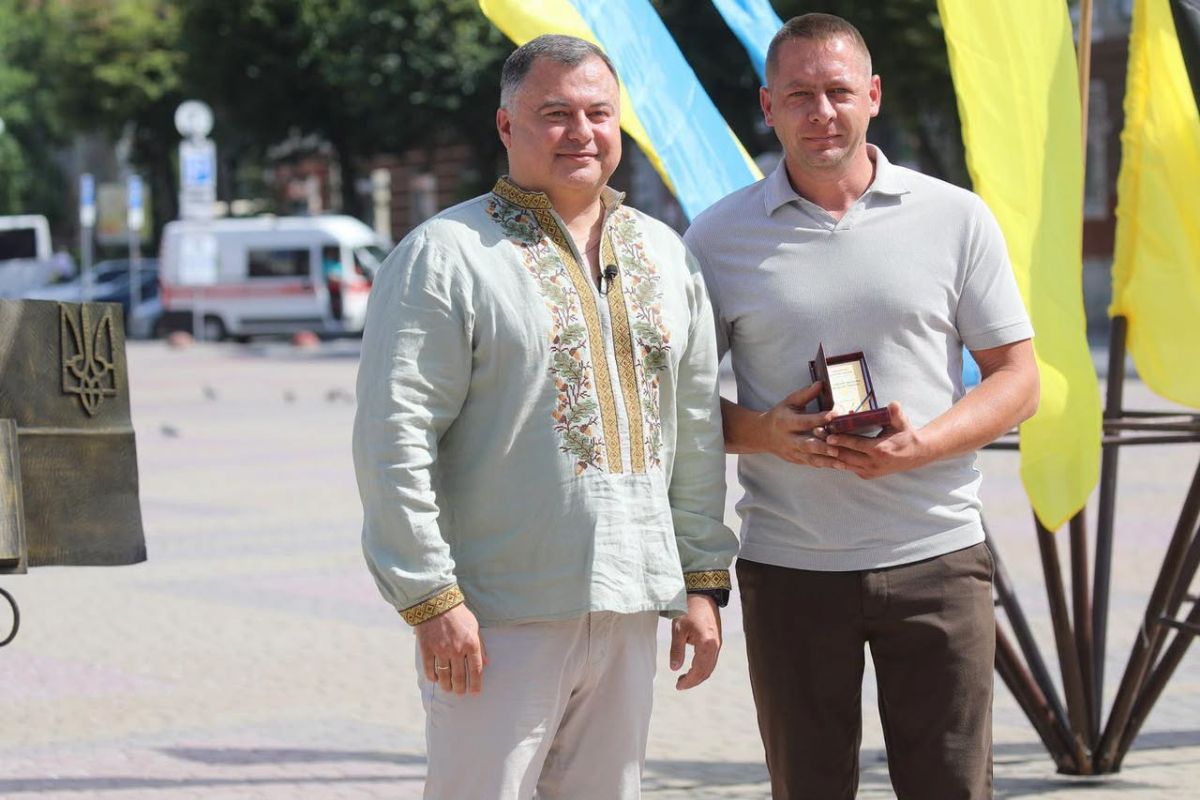 Керівник чортківського водоканалу отримав нагороду Президента України