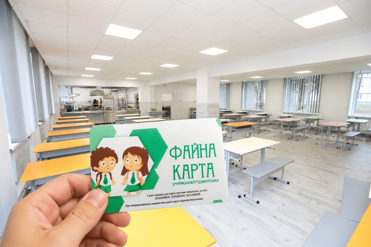Батькам школярів у Тернополі потрібно оформити або продовжити картки для безоплатного харчування