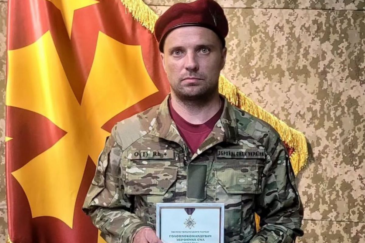 «Золотий Хрест» отримав захисник із Копичинців Іван Сметана