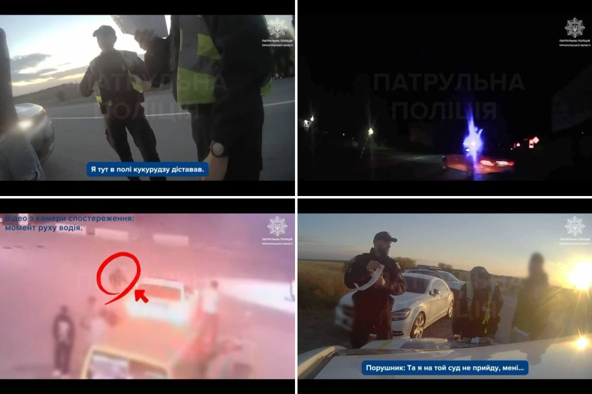 Тікав від патрульних і переконував, що не був за кермом: у Тернополі зупинили водія без посвідчення