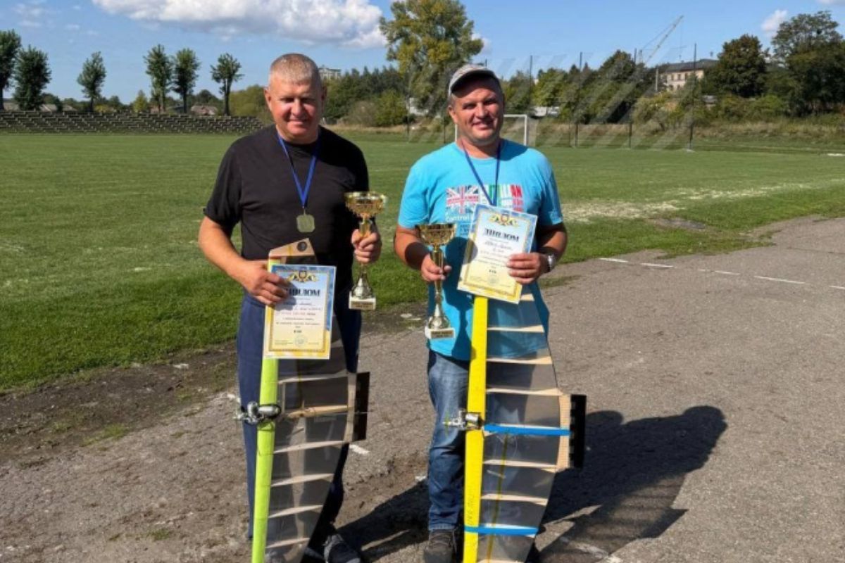 Андрій Луцик із Тернополя здобув Кубок України з авіамодельного спорту