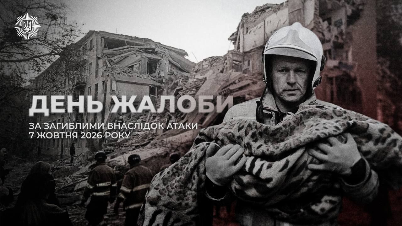8 жовтня — День жалоби за жертвами російської атаки