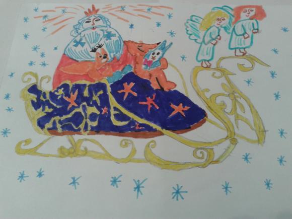 Учасник конкурсу "Малюкнок до Св. Миколая" Глюта Ярослав, фото №1 на сайті 20minut.ua