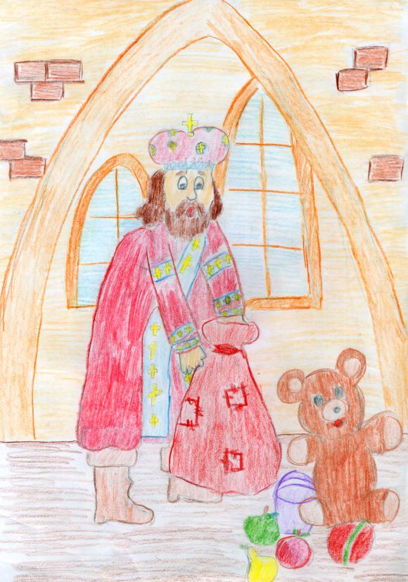 Учасник конкурсу "Малюнок до Св. Миколая" Яворівська Оля, фото №1 на сайті 20minut.ua